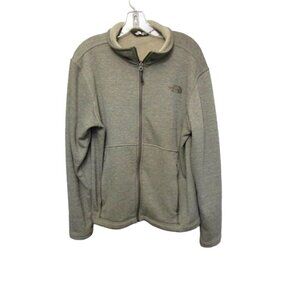 The North Face Size Medium Mens Gray Fleece Lined Jacket. #R-37